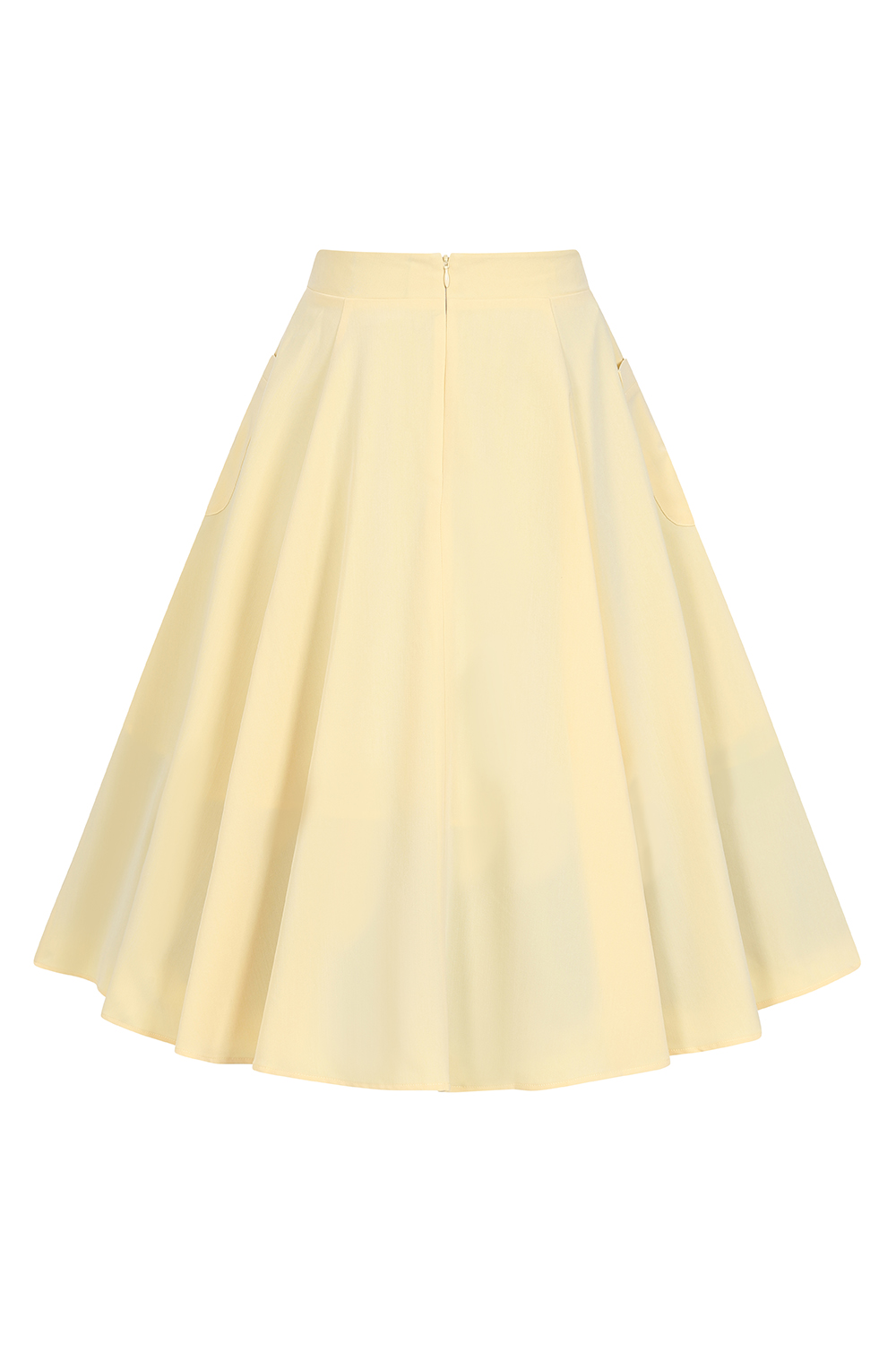 Julie Yellow Swing Skirt